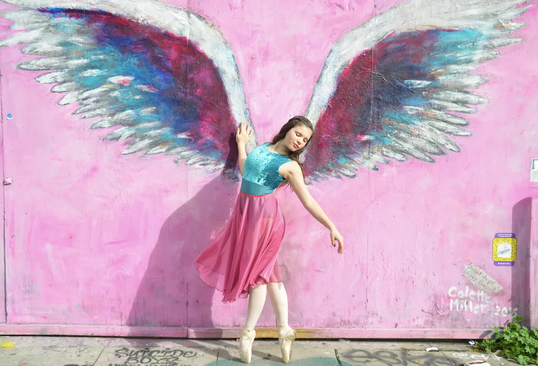 【 Iridescent  Chiffon】Rehearsal long flowy skirt