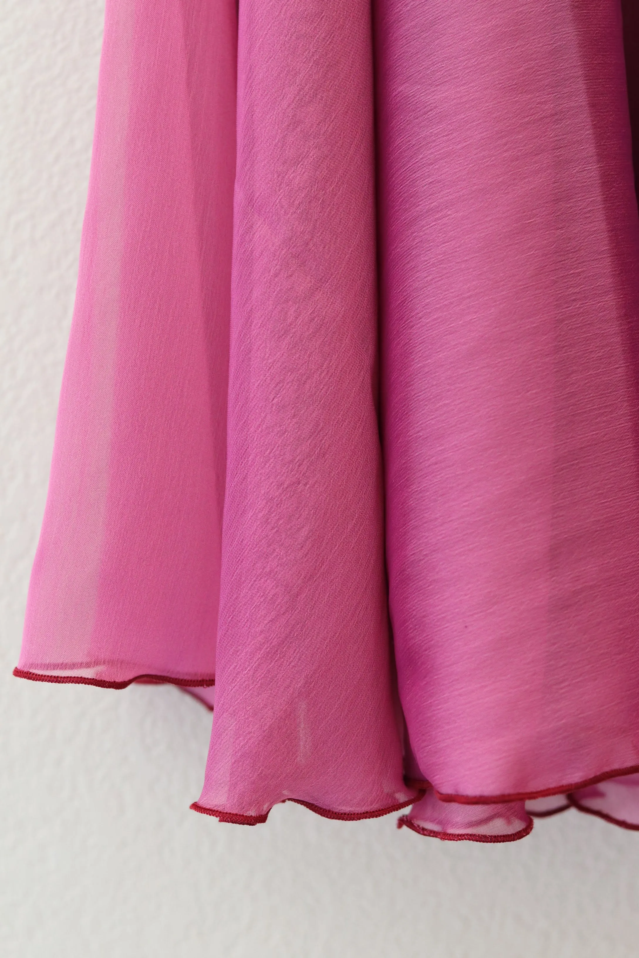 【 Iridescent  Chiffon】Rehearsal long flowy skirt
