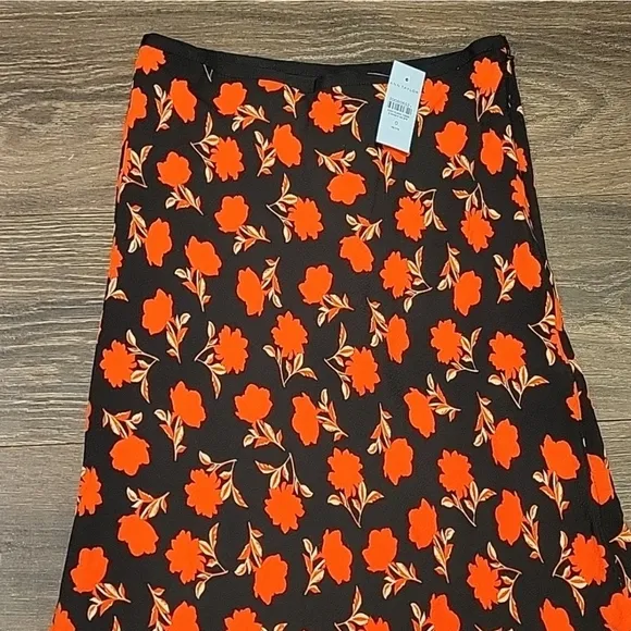 ❤️ NWT! ANN TAYLOR FLORAL MAXI SKIRT, 0P (25 PETITE)
