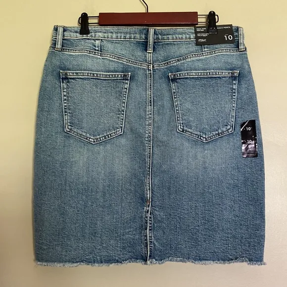 🆕 SILVER JEANS SKIRT
