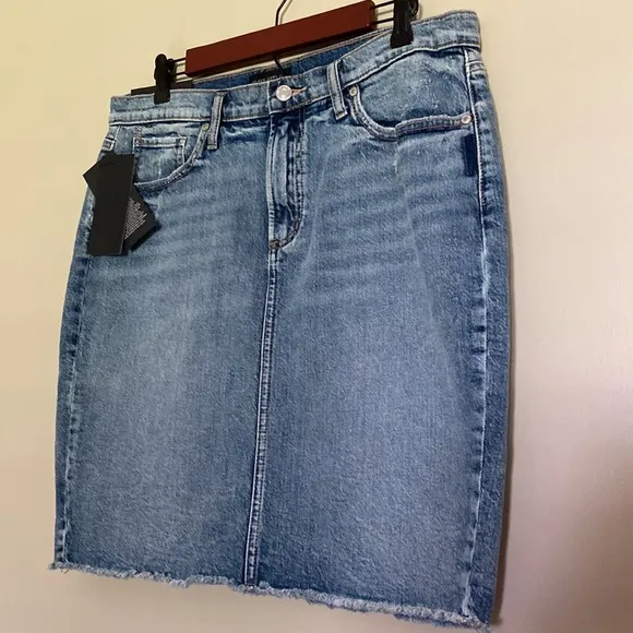 🆕 SILVER JEANS SKIRT