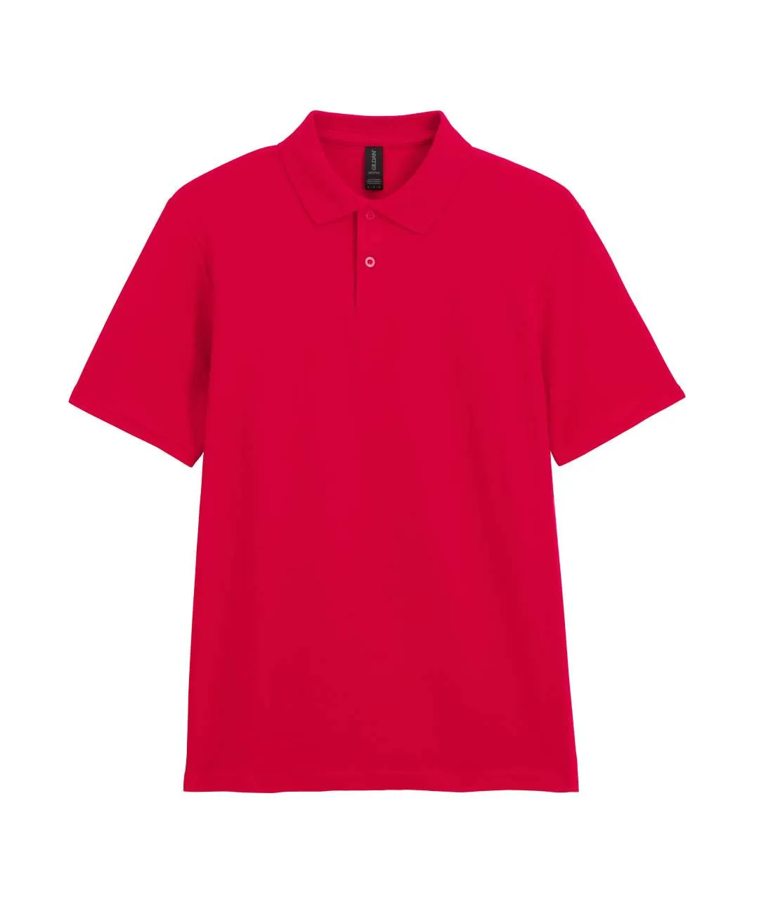 100 Gildan SoftStyle® 64800 Double Piqué Polo