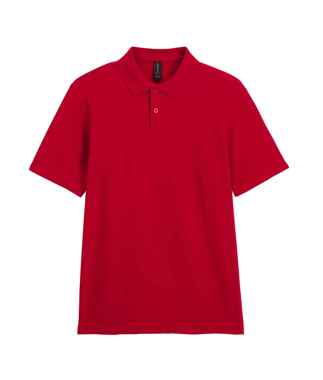 100 Gildan SoftStyle® 64800 Double Piqué Polo