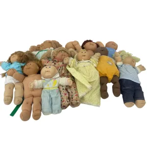 14 lbs Cabbage Patch Kids CPK Preowned Baby Dolls LOT Boys Girls Blonde Brunette