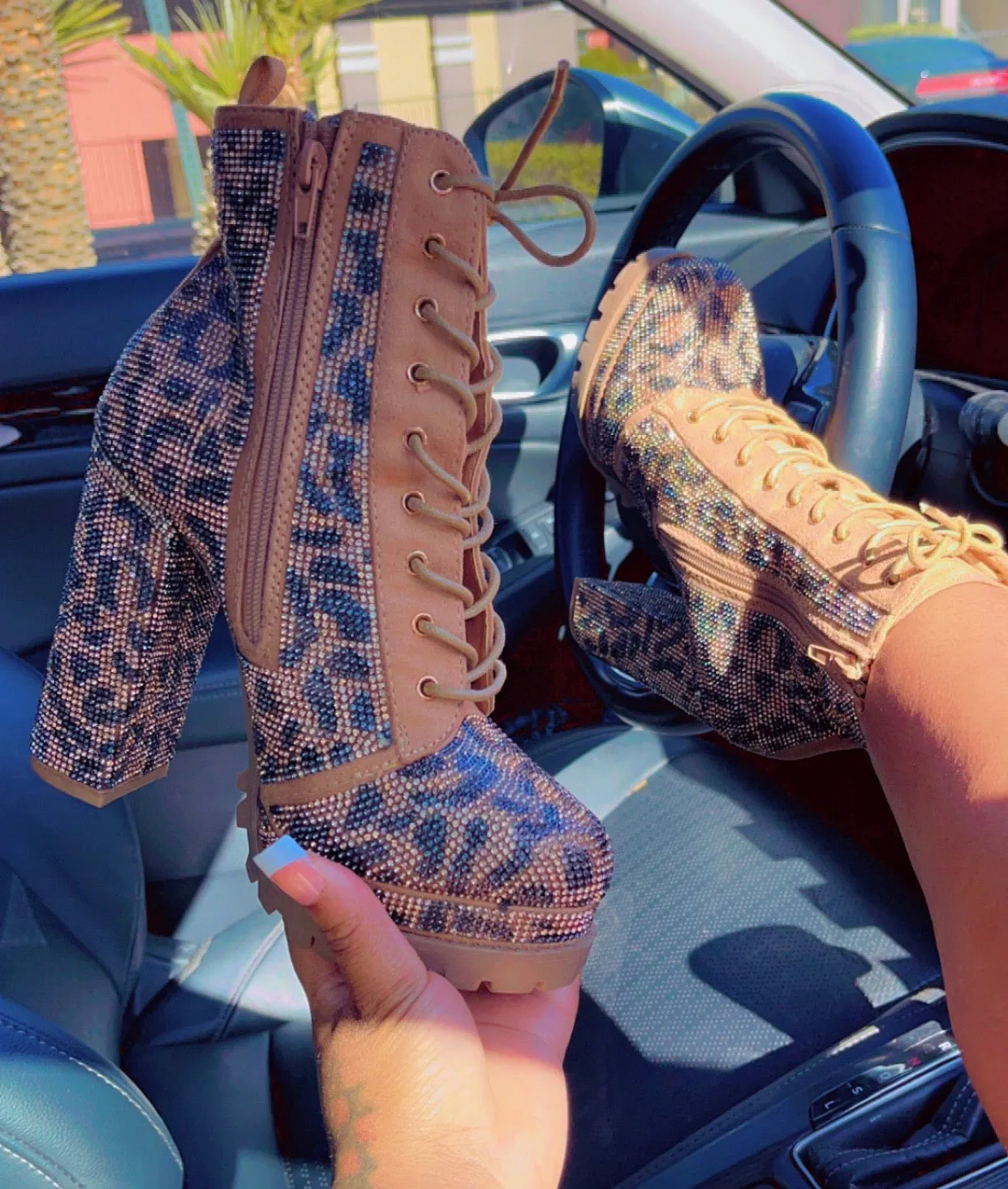 $25 SALE - Vivian Leopard