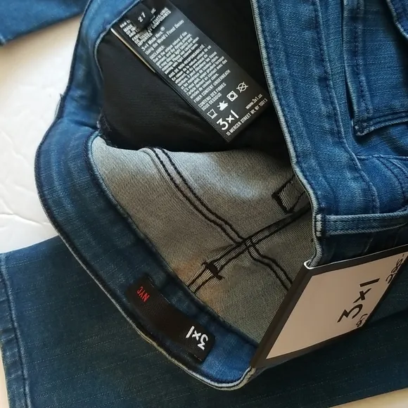 3×1 Crop Pencil Jeans size 27 Stretch Skinny Blue Argos