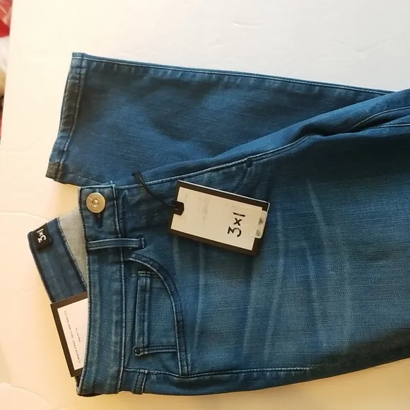 3×1 Crop Pencil Jeans size 27 Stretch Skinny Blue Argos