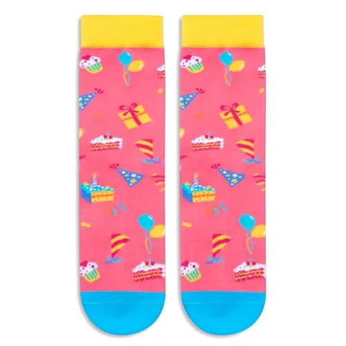 4th Birthday Gifts for 4 Year Old Girl Boy, Crazy Silly Funny Socks for Kids, Kids Novelty Socks