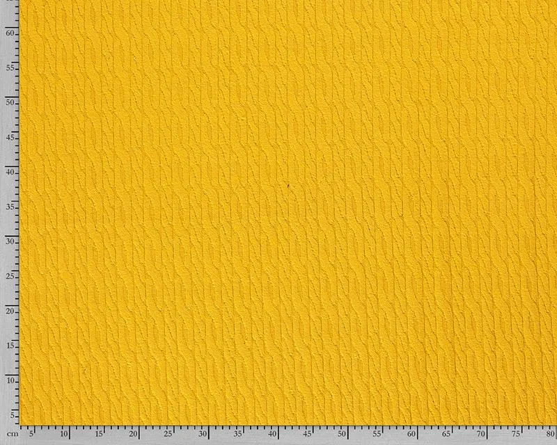 52CM BORDEAUX REMNANT CABLE JUMPER KNIT FABRIC