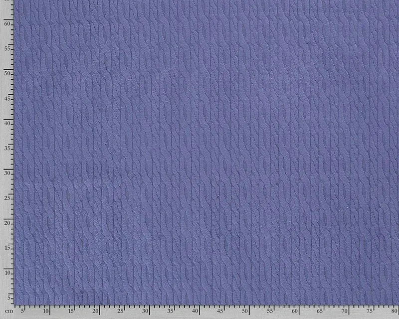 52CM BORDEAUX REMNANT CABLE JUMPER KNIT FABRIC