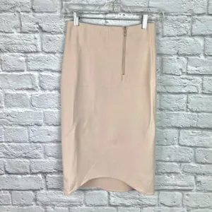 Acne Rene Stretch Baby Pink Pencil Skirt 34