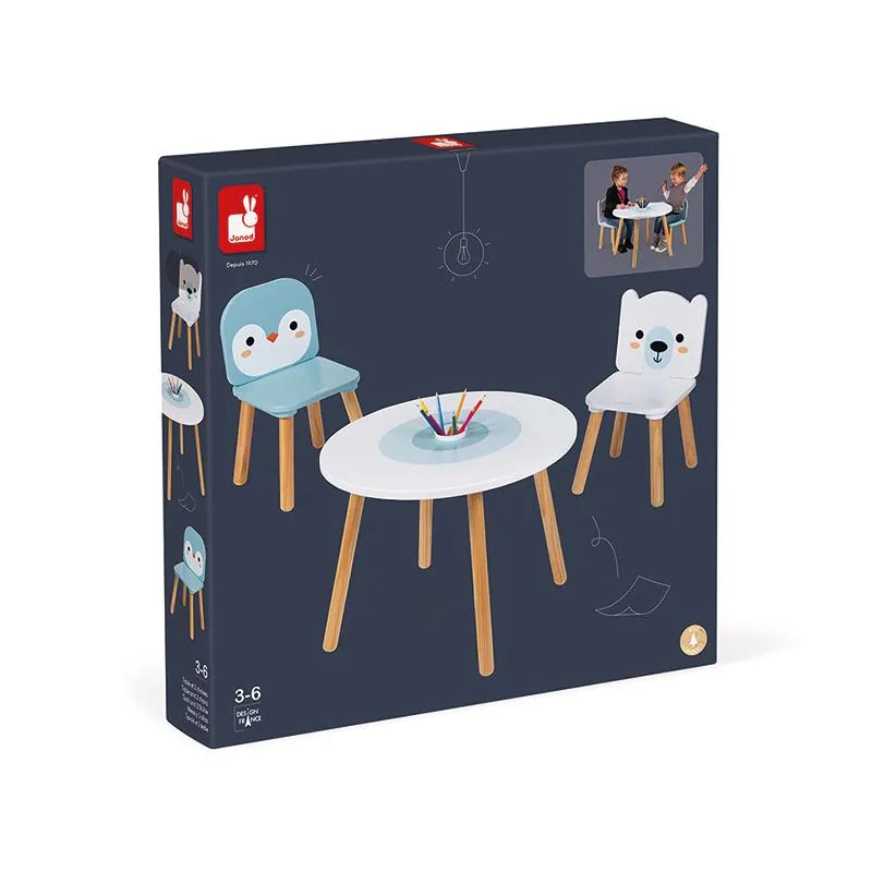 Activity & Educational Toys | Table And 2 Chairs - Polar | Activity Centres, Playsets & Tables