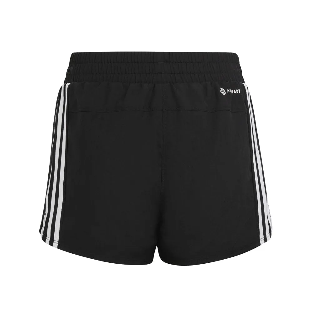 Adidas Girls Essential Aeroready 3 Stripe Shorts