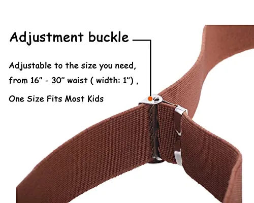 Adjustable Elastic Buckle Belts 3 Pack (Navy/Brown/Black)