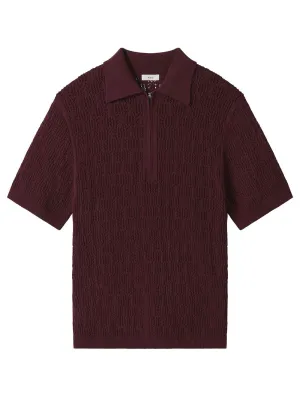 A.L.C. Reed Top in Burgundy