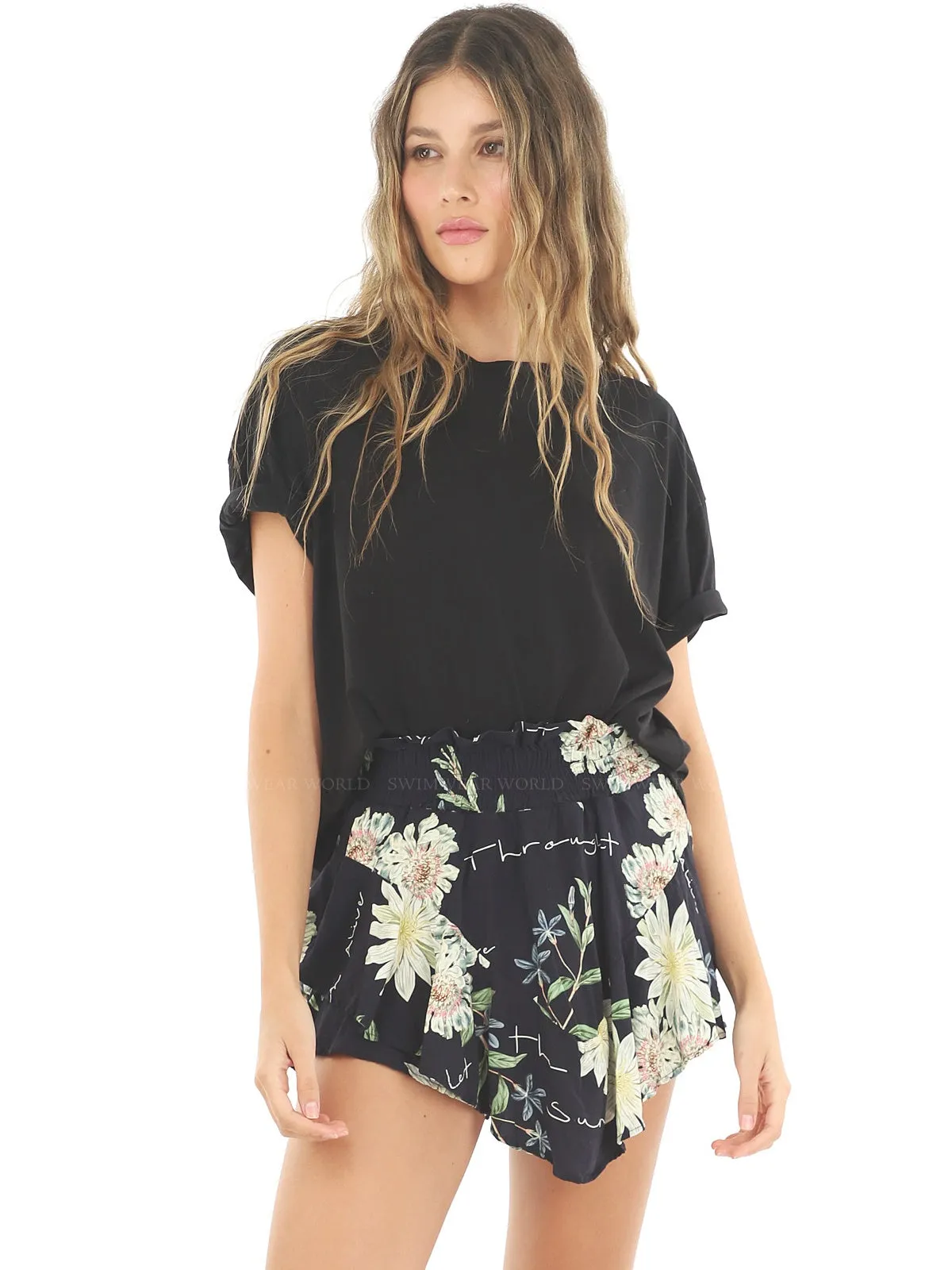 Alive Bloom Inch Skort ::RET