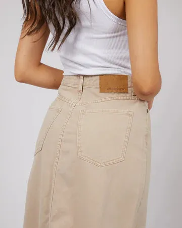 All About Eve Pia Maxi Skirt Beige