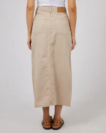 All About Eve Pia Maxi Skirt Beige