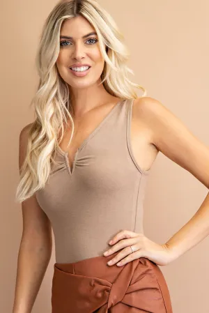 All About That Bodysuit- Mocha