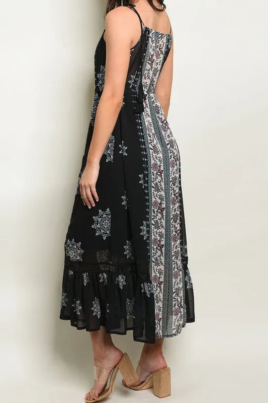 ALL MY LOVE PRINTED MAXI DRESS