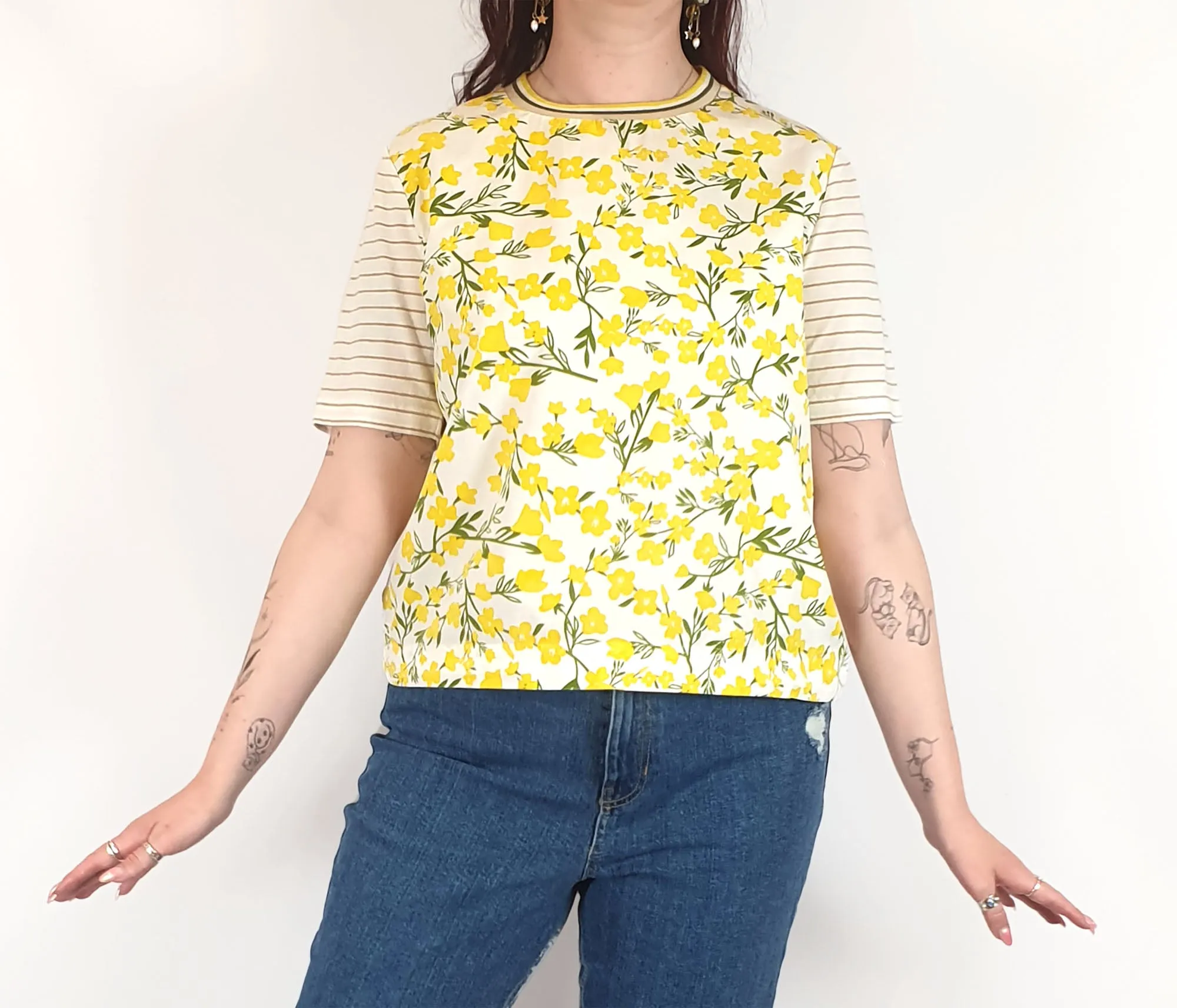 Alpha 60 unique print top size M