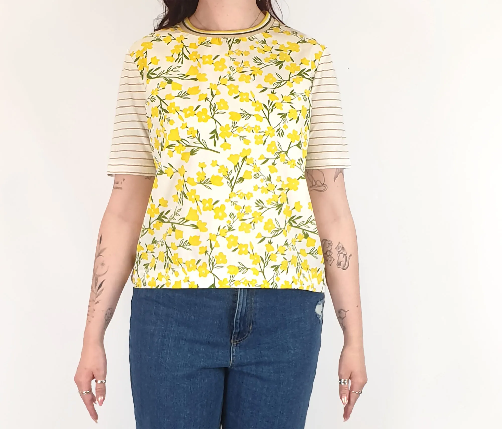 Alpha 60 unique print top size M