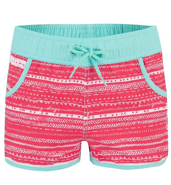 Animal Cali Dreamer Girls Elasticated Waist Boardshorts