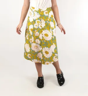 Asos vintage 60s style flower print skirt size UK6