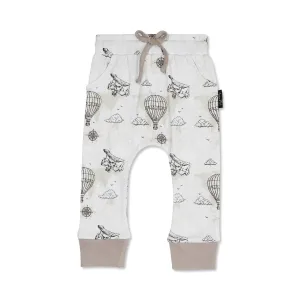 Aster & Oak Vintage Map Harem Pant