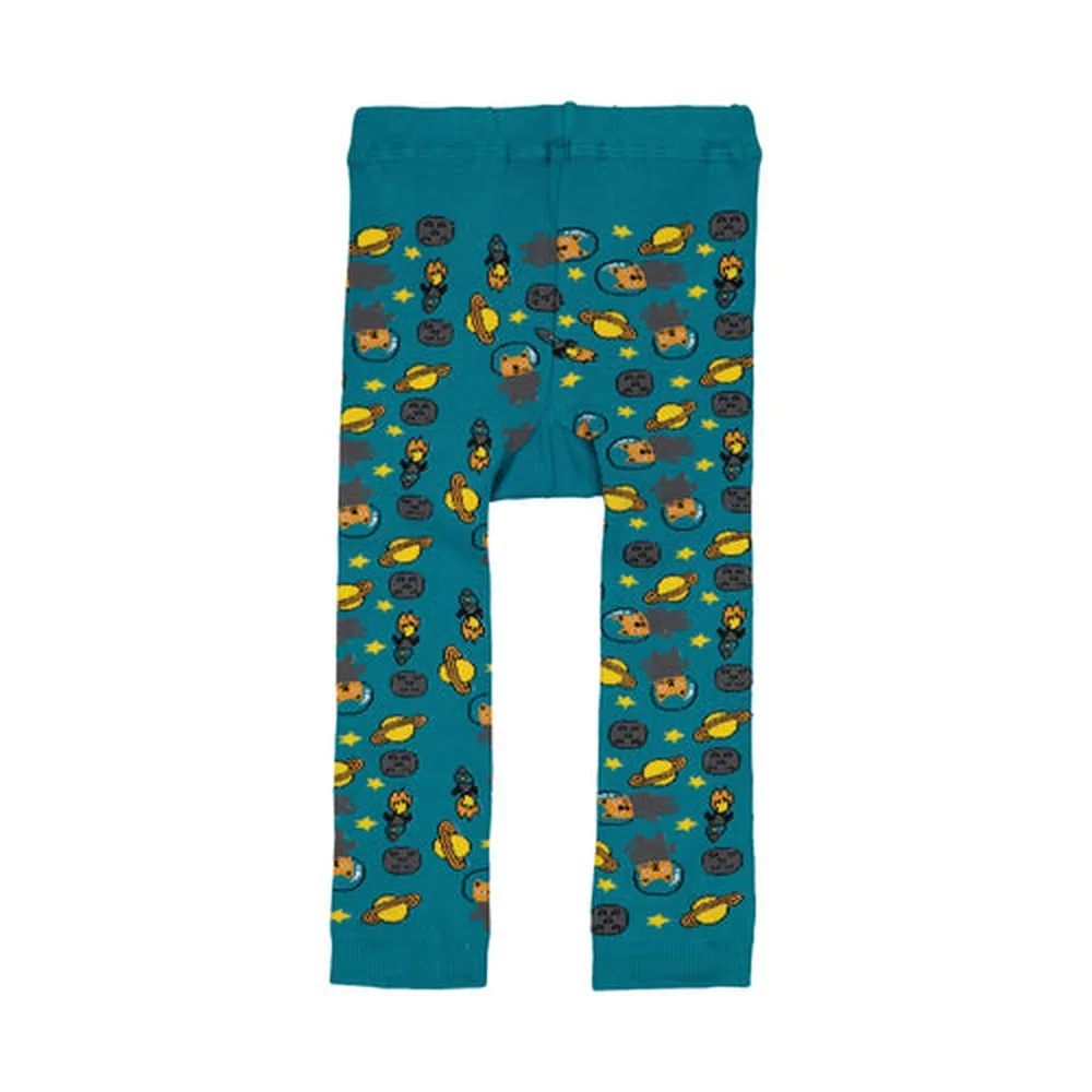 Astronaut Cat Knit Toddler Leggings