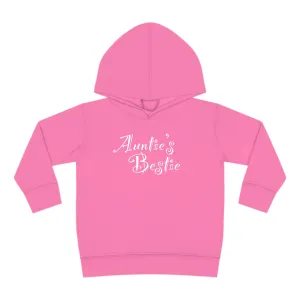 Auntie's Bestie - Toddler Pullover Fleece Hoodie