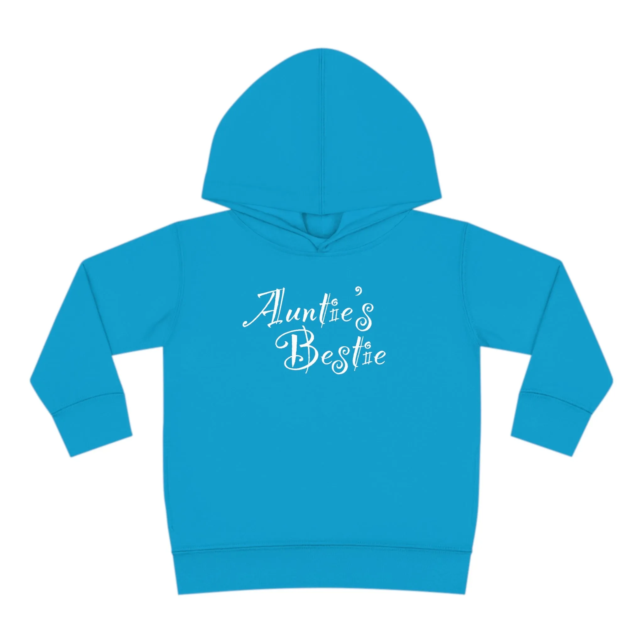 Auntie's Bestie - Toddler Pullover Fleece Hoodie