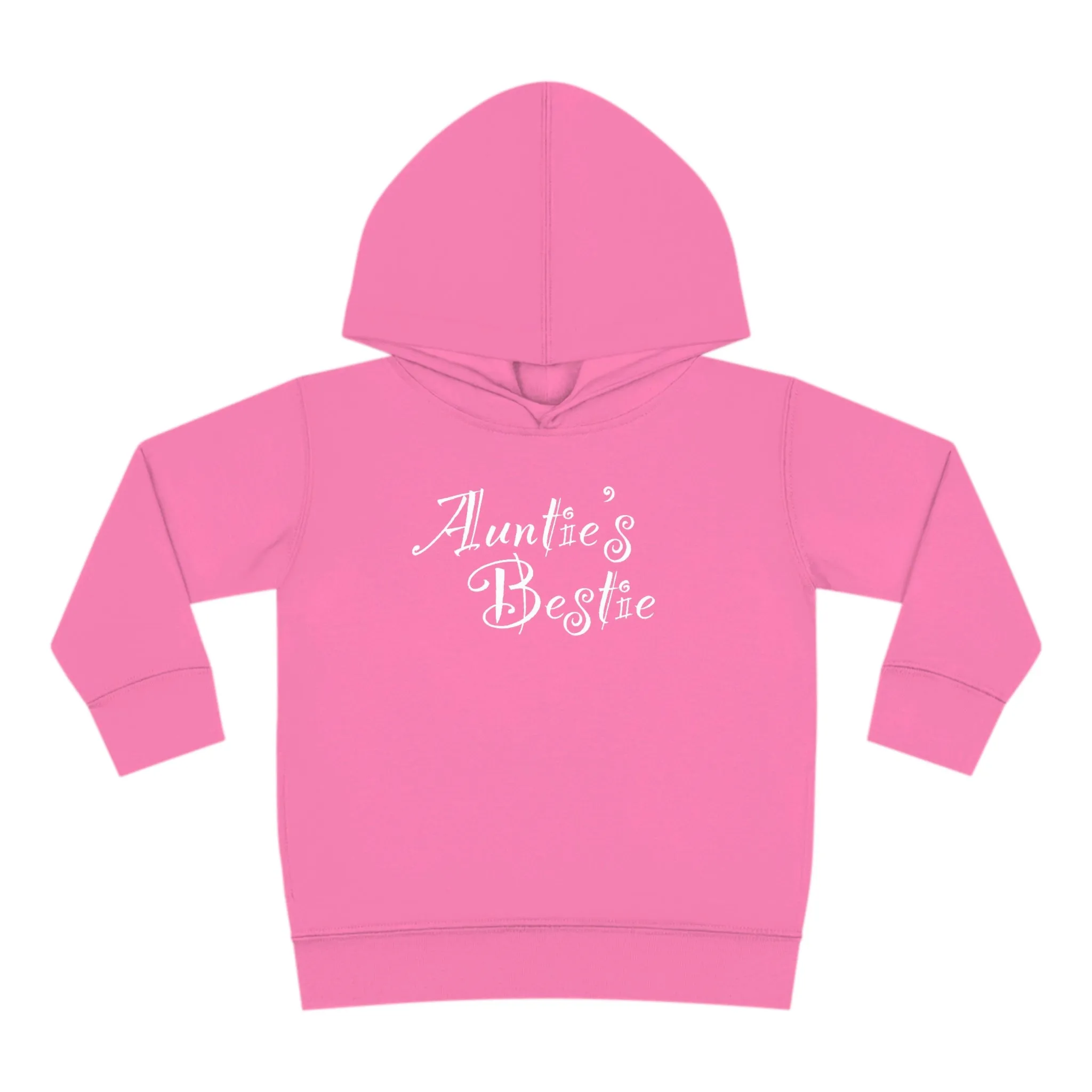 Auntie's Bestie - Toddler Pullover Fleece Hoodie