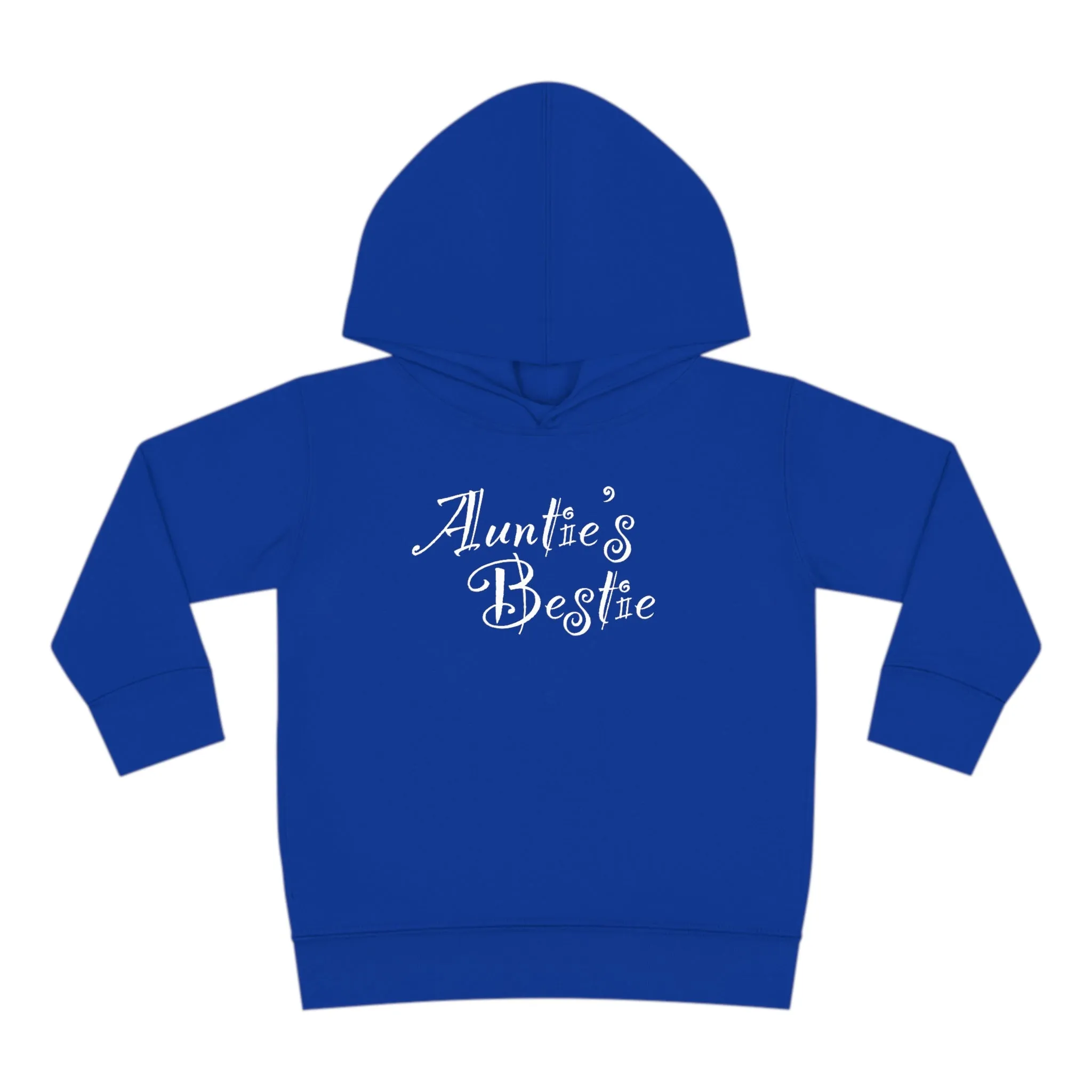 Auntie's Bestie - Toddler Pullover Fleece Hoodie