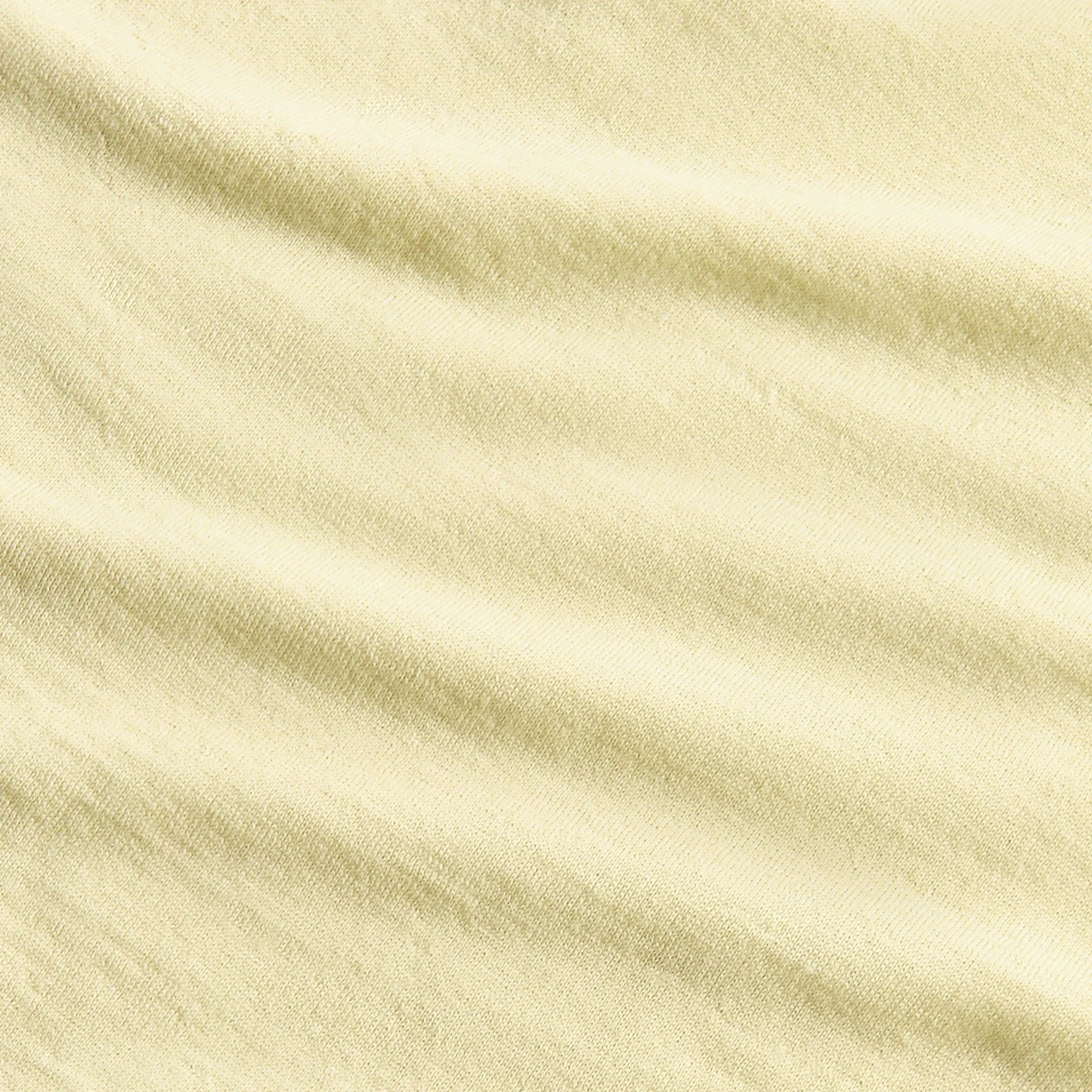 Auralee Product Dyed Wool Knit Polo - Light Pistahio