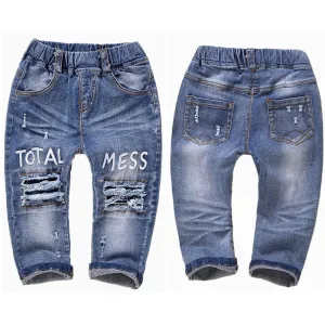 Baby Stretchy Denim Trousers