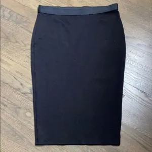 Bailey44 b44 Core Black Knit Pull On Pencil Skirt