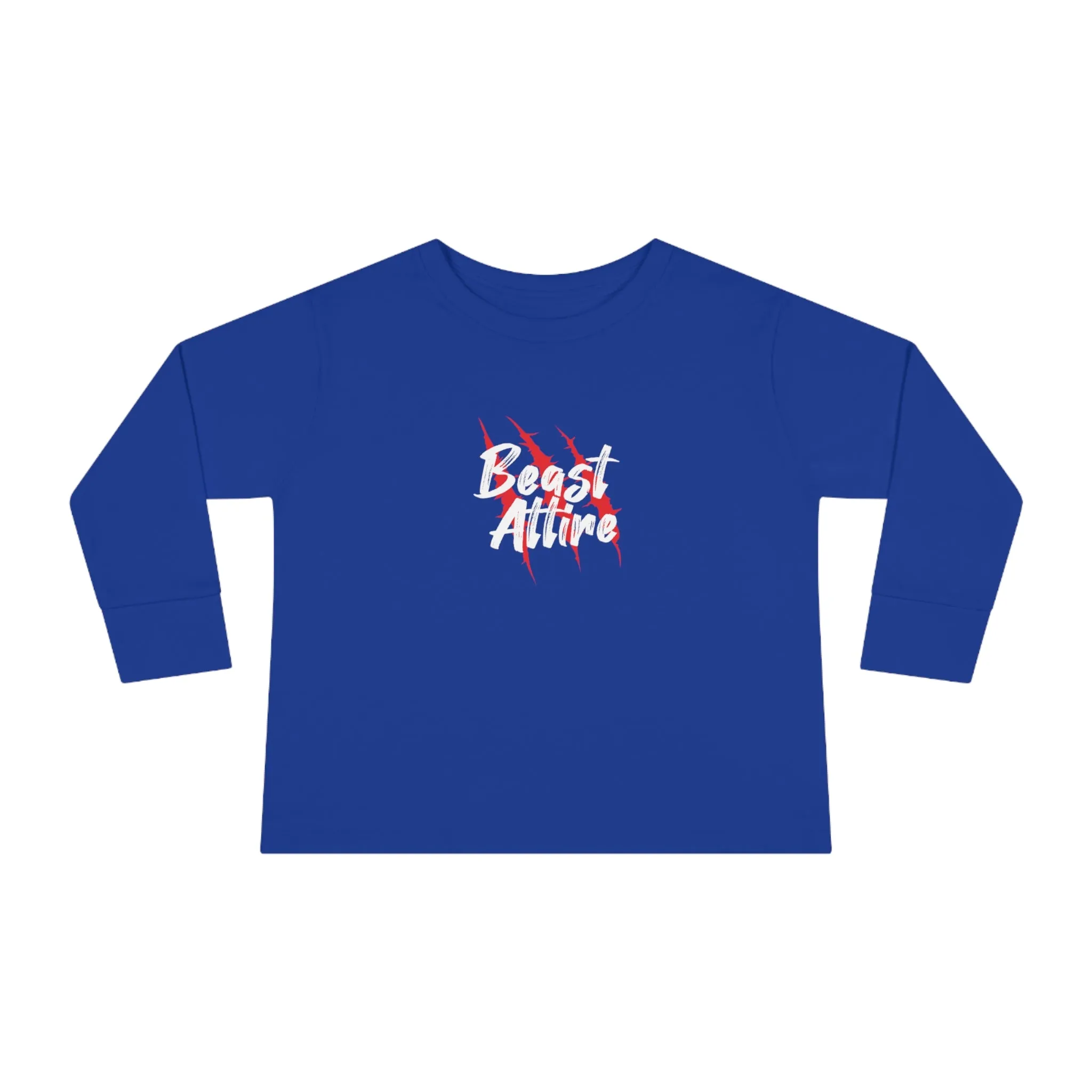Beast Attire Toddler Long Sleeve Dark Tee