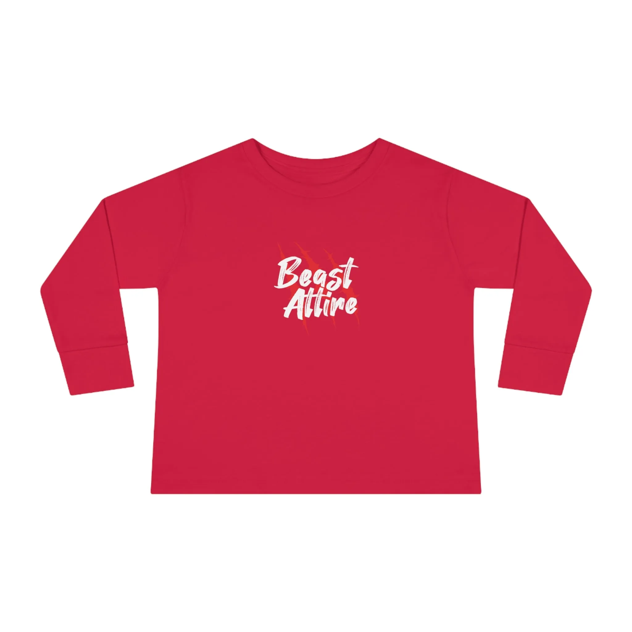 Beast Attire Toddler Long Sleeve Dark Tee