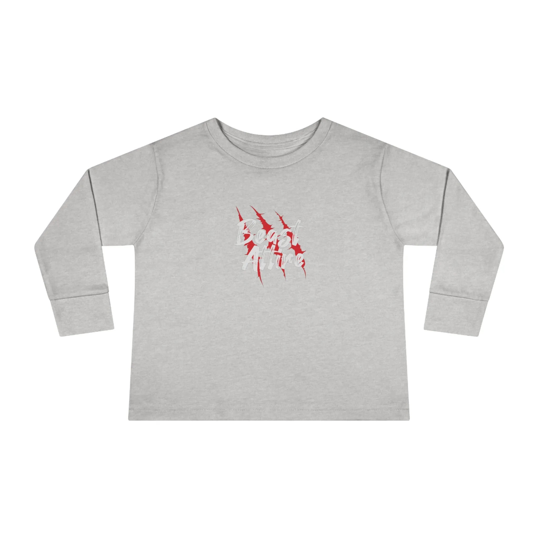 Beast Attire Toddler Long Sleeve Dark Tee