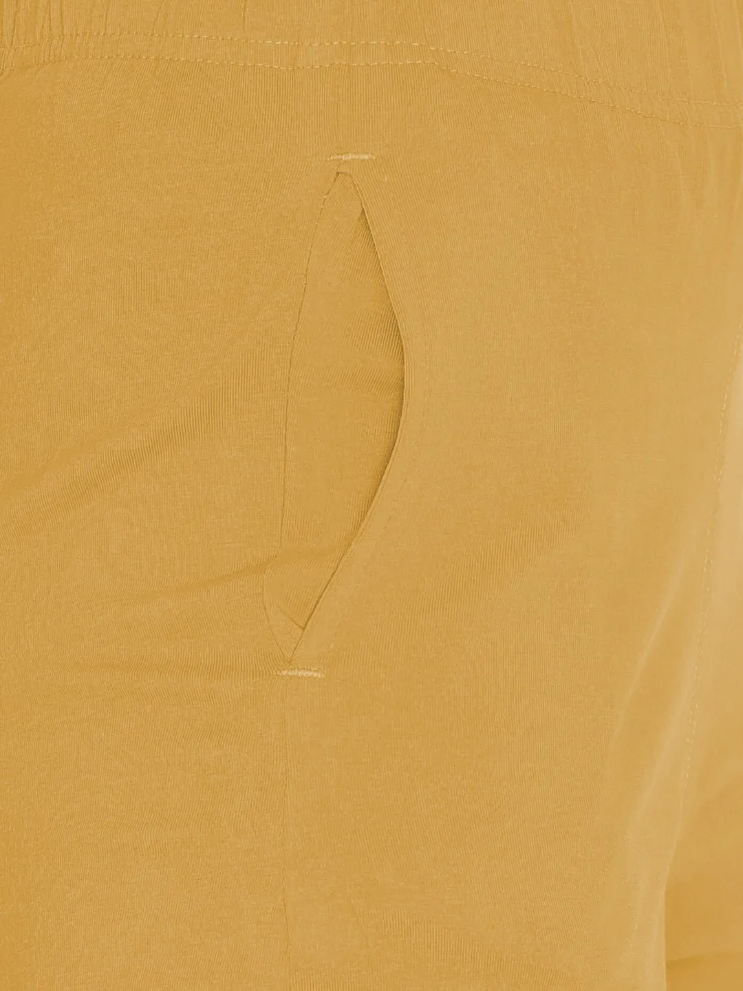 Beige Stretch Pencil Pant