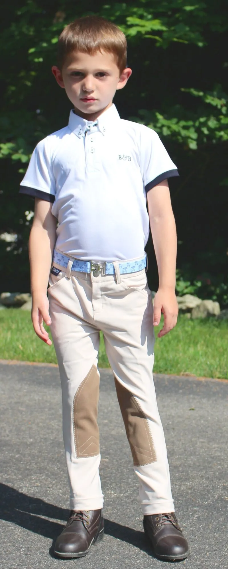Belle & Bow Equestrian Boys Show Jodhpurs