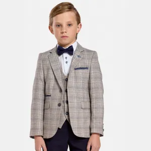 Benetti Boys Check Suit "Charles"