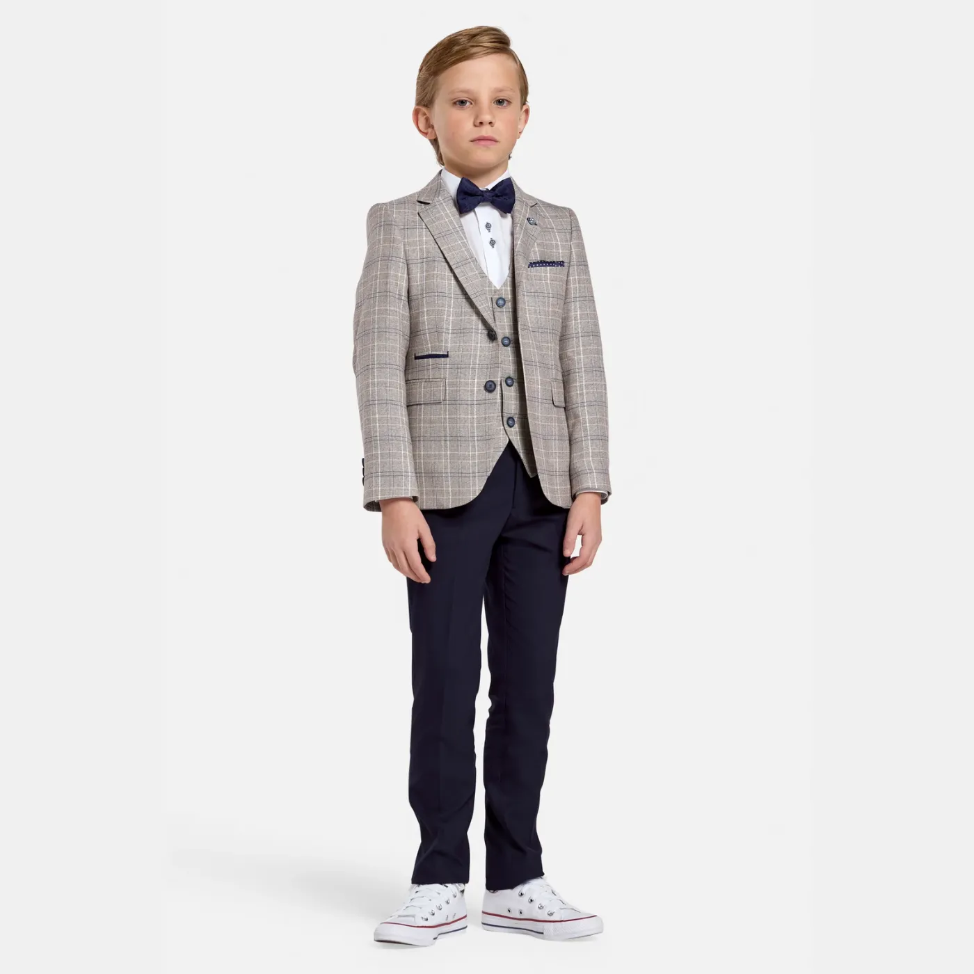 Benetti Boys Check Suit "Charles"