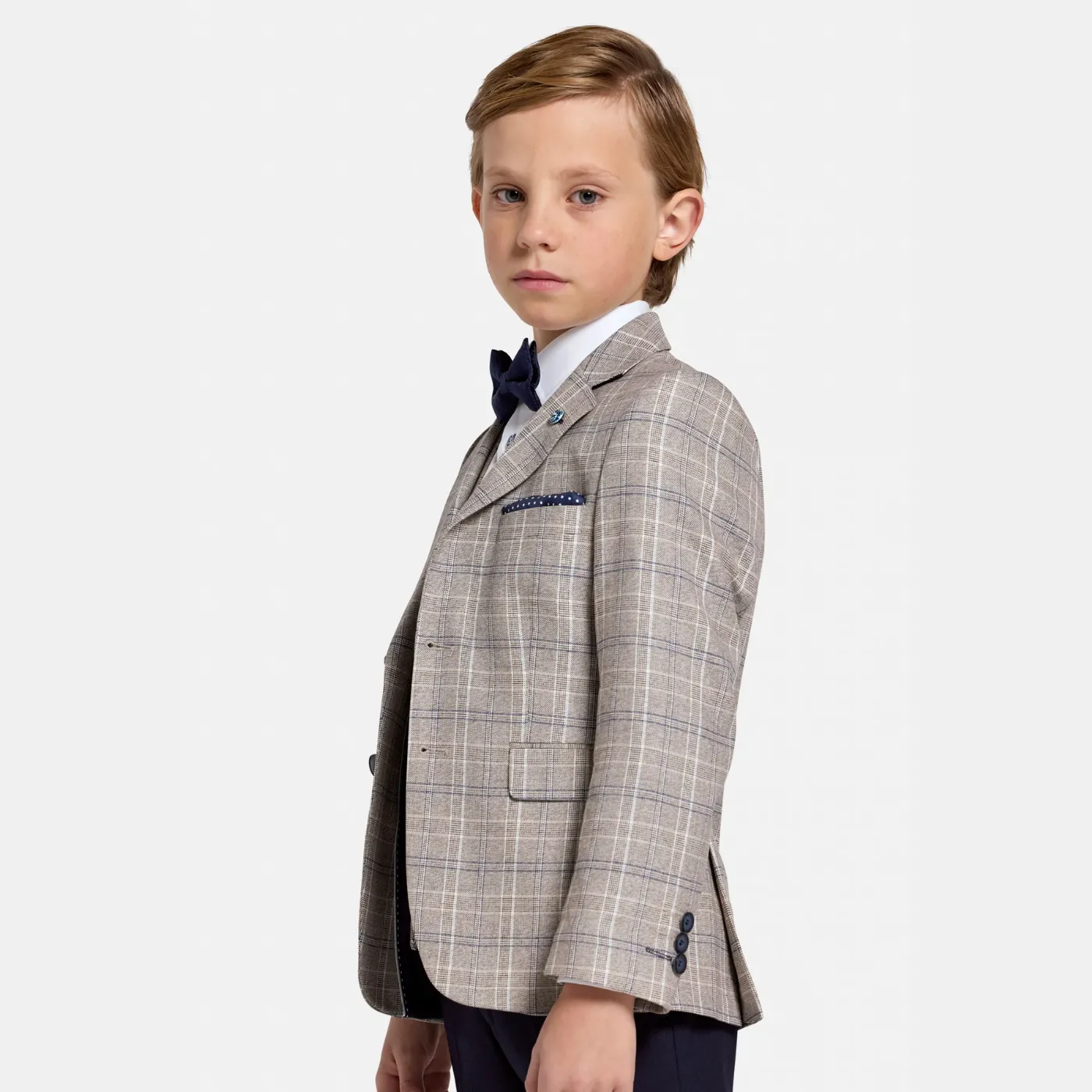 Benetti Boys Check Suit "Charles"