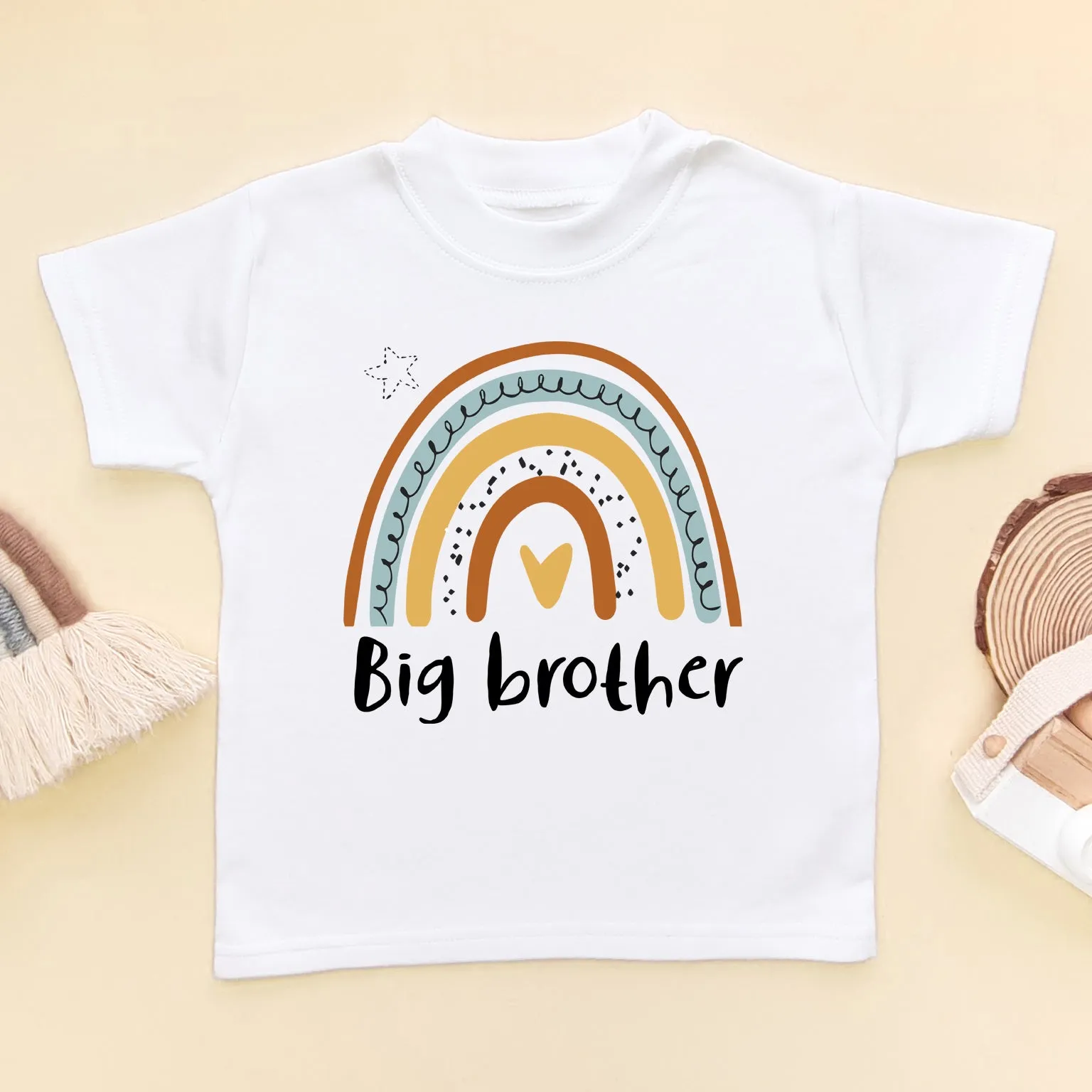 Big Brother Rainbow Toddler & Kids T Shirt