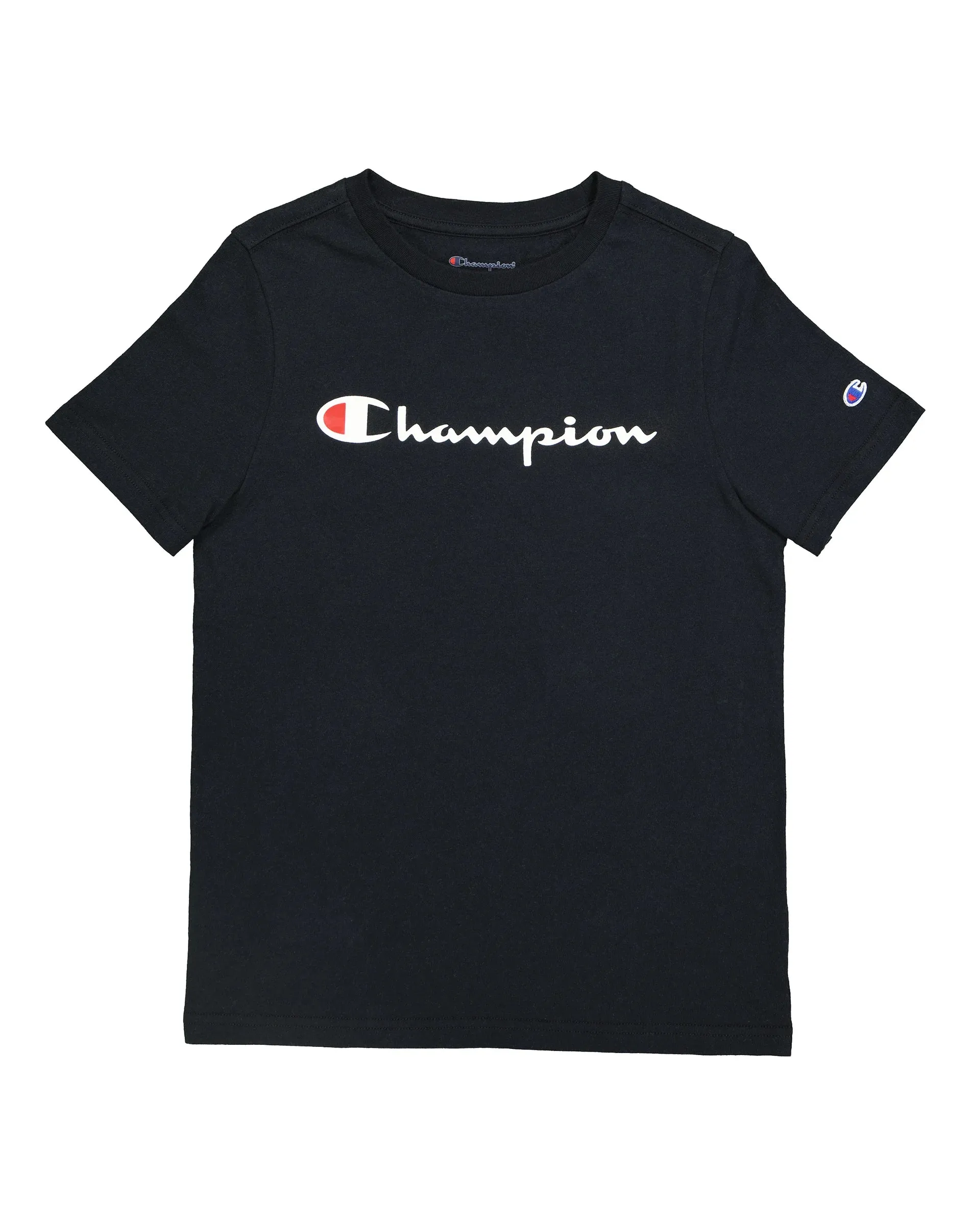 Big Kids' Script Logo T-shirt