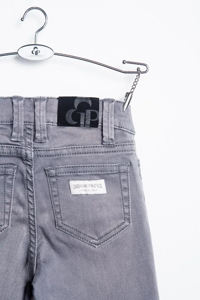 Biker Grey Jeans