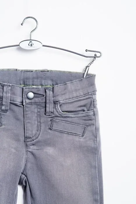 Biker Grey Jeans