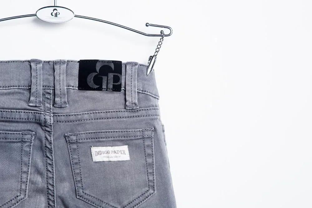 Biker Grey Jeans